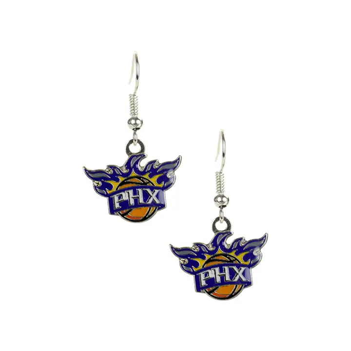 Boucles d'oreilles pendantes logo SUNS Aminco