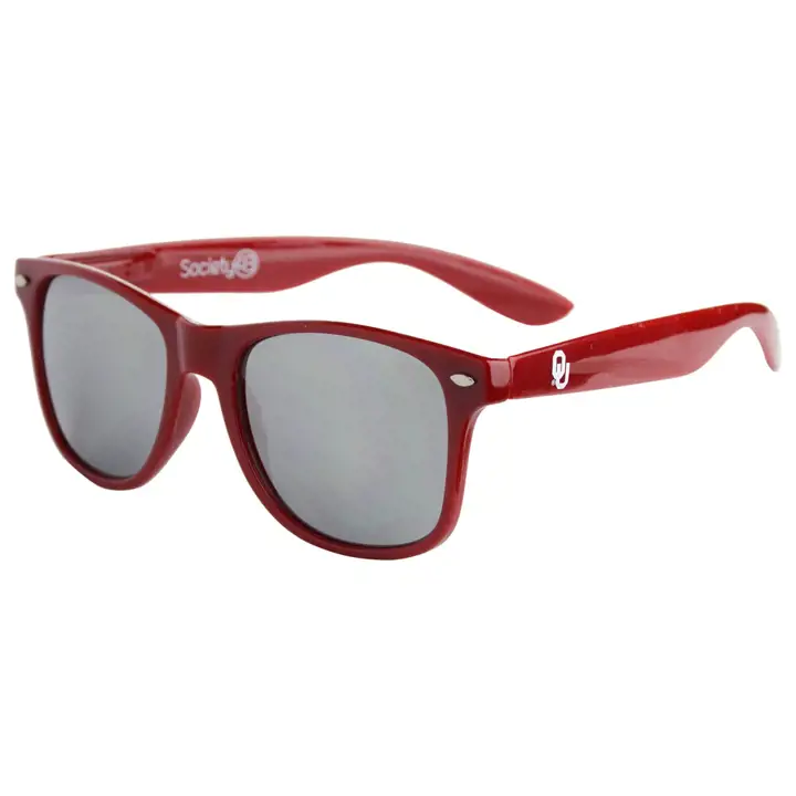 Oklahoma Society 43 Lunettes de soleil rouges