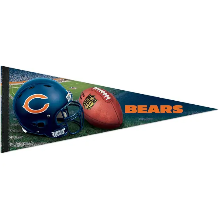 Drapeau de supporters BEARS 12x30 de qualité supérieure