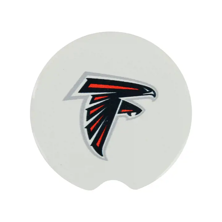 Sous-verre de voiture Atlanta Falcons - Lot de 2
