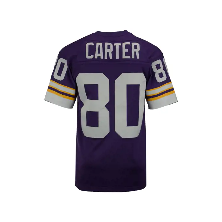 Maillot NFL Rétro Vikings M&N Carter pur