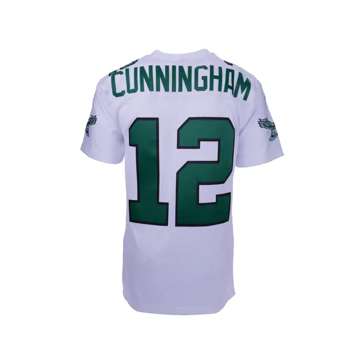 EAGLES NFL M&N Maillot Rétro Réplique Cunningham #12 blc
