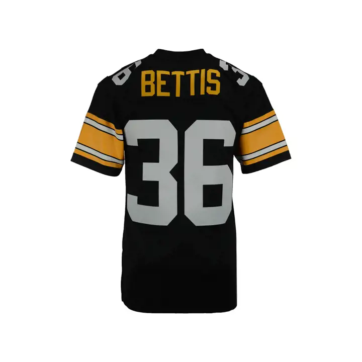 STEELERS NFL Maillot Rétro M&N Réplique Bettis noir