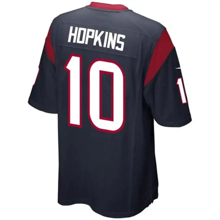 Maillot de match NFL des Texans Hopkins bleu marine