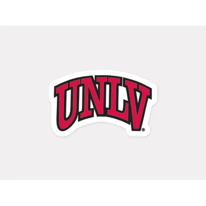 Autocollant découpé UNLV 4x4 – Couleur