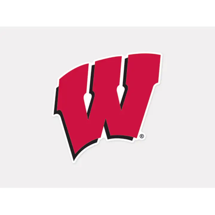 Autocollant découpé du Wisconsin 4x4 - Couleur