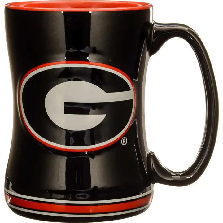 Mug en relief Géorgie 40 cl noir