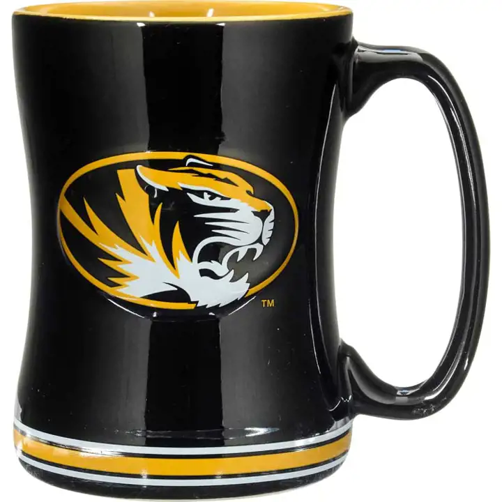 Mug en relief Missouri 14 oz noir