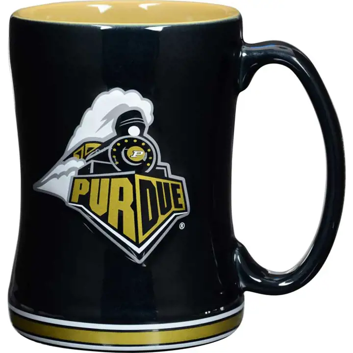 Mug de secours Purdue 14 oz noir