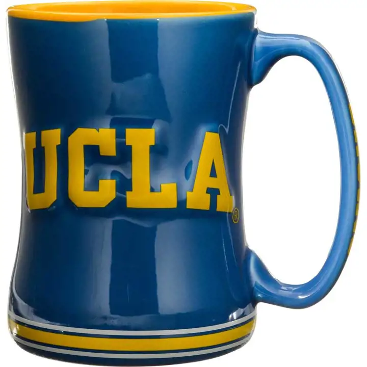 Mug en relief bleu UCLA 414 ml