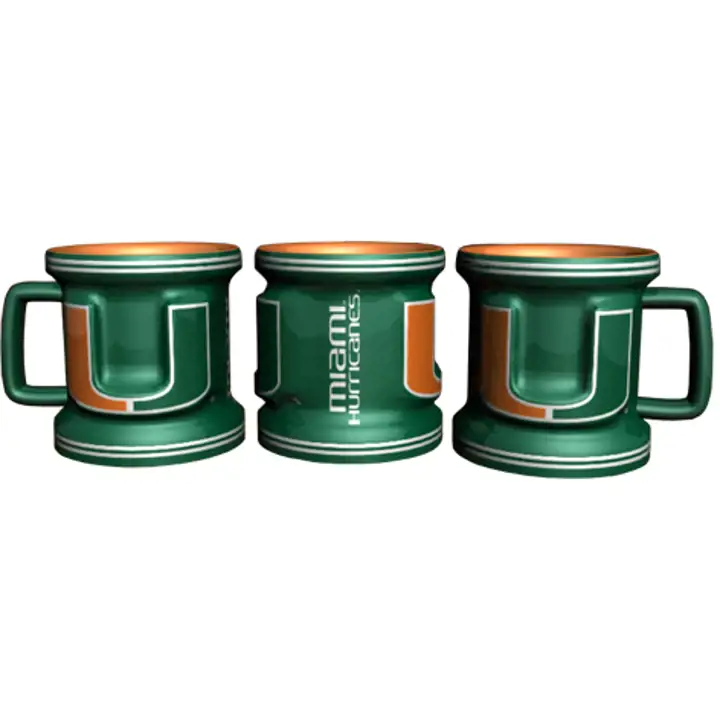 Mini tasse sculptée Miami (FL) - 60 ml.