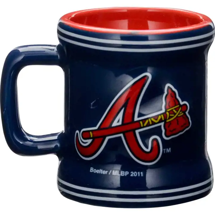 Mini-mug sculpté BRAVES – 2oz.