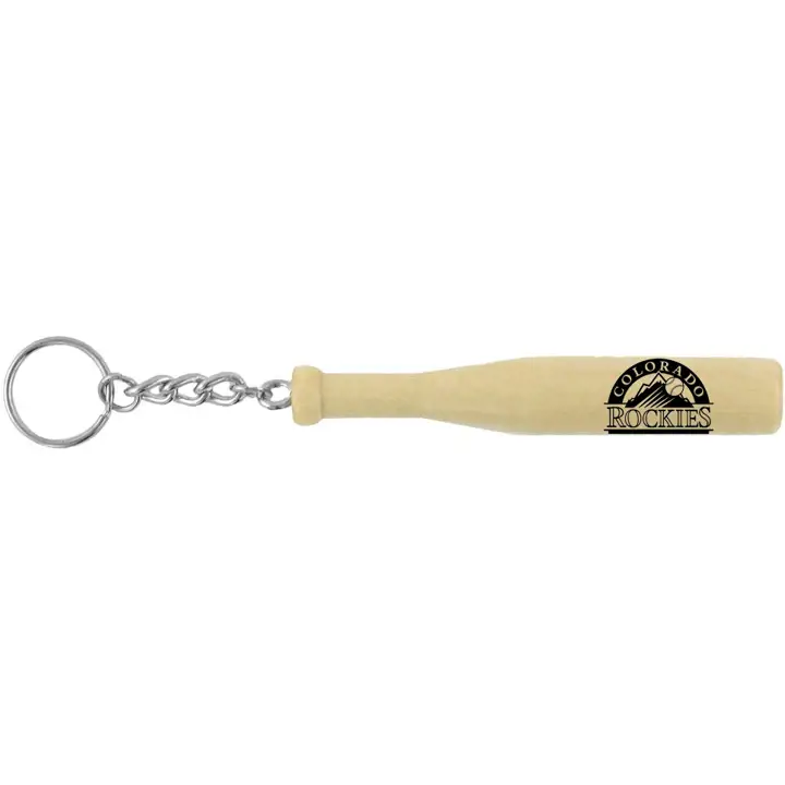 "Porte-clés batte de baseball « Rockies » de 10 cm"