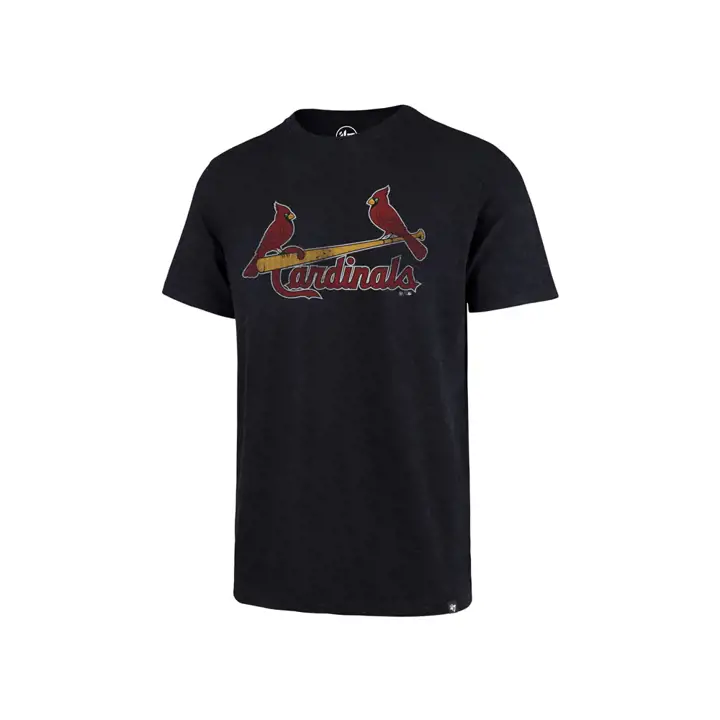 "T-shirt STL CARDS MLB Scrum Logo « Cardinals » Birds on Bat marine"