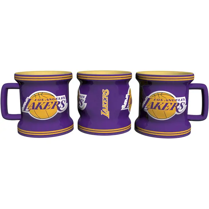 Mini-mug sculpté LAKERS - 6 cl