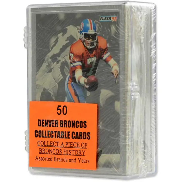 Lot de 50 cartes Broncos - Assorties