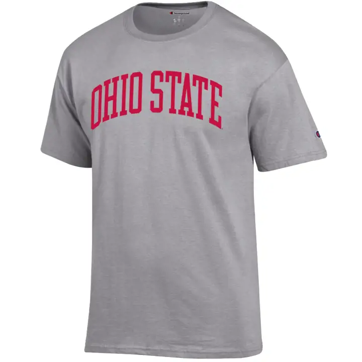 "T-shirt gris \"OHIO STATE\" Ohio State 2F NCAA Identity Arch"