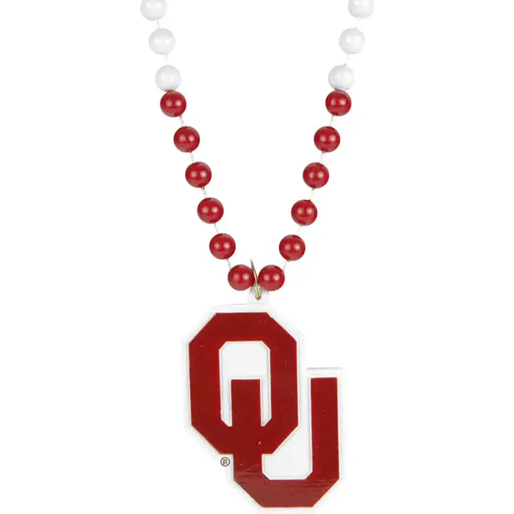 Perles de logo de l'équipe d'Oklahoma-Rico serti