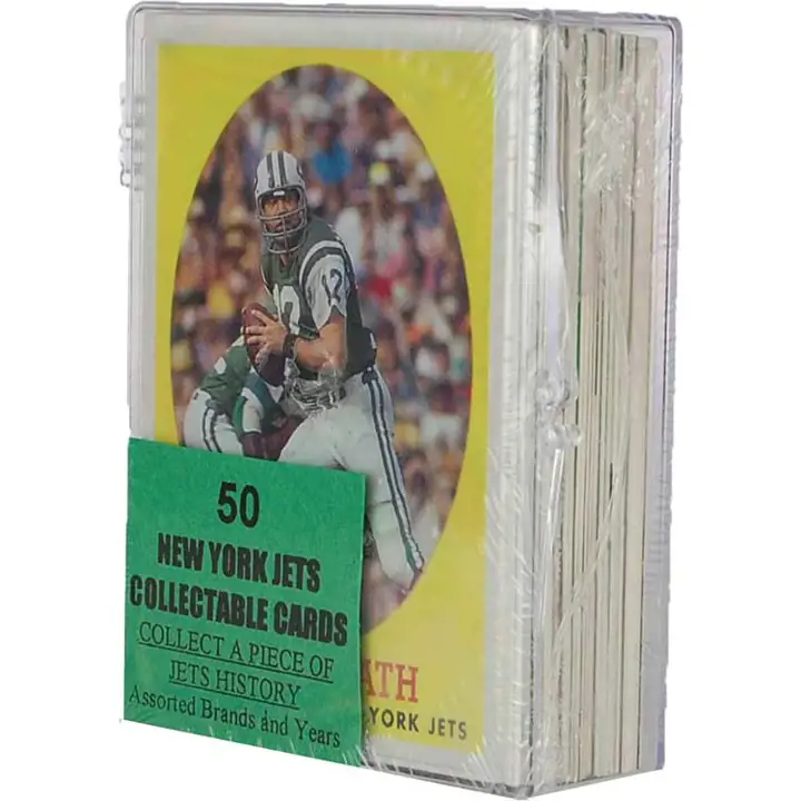 Lot de 50 cartes des NY JETS - Assortiment