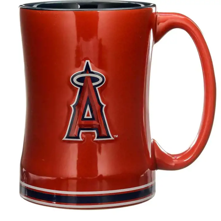 Mug en relief LA Angels de 15 oz