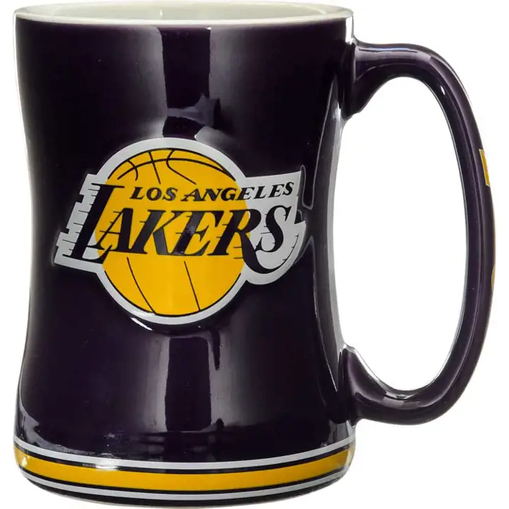Tasse à relief LAKERS 14 oz pur
