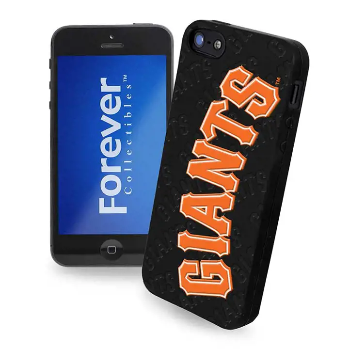 COQUE IPHONE 5 SILICONE LOGO GIANTS SF