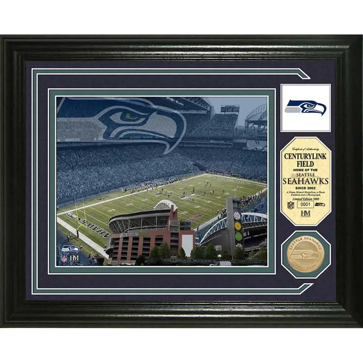 Pièce de Monnaie SEAHAWKS Photo Mint - Bronze Century Link Field