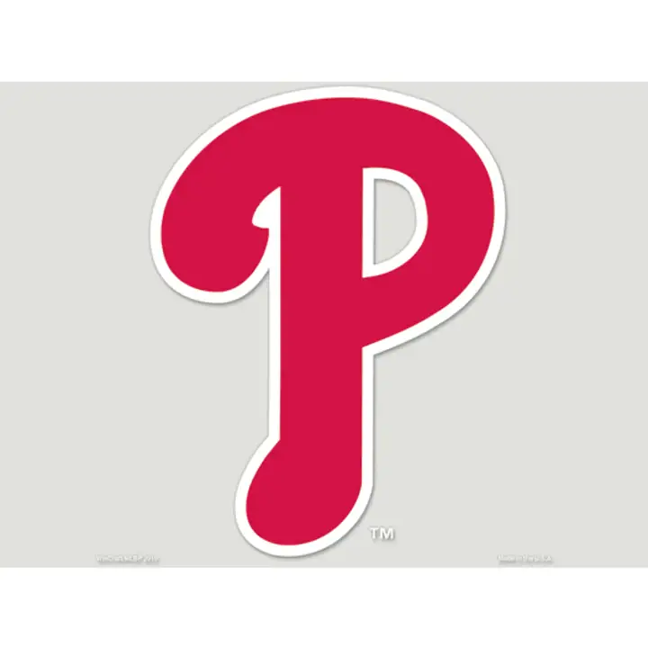 PHILLIES Décalcomanie découpée 8x8 - Couleur