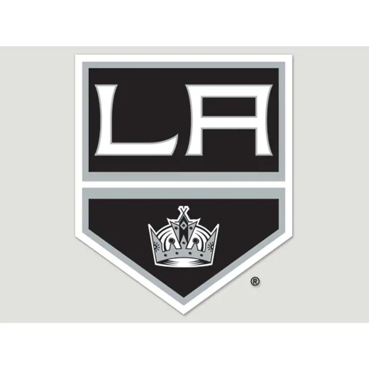 Autocollant découpé LA KINGS 8x8 - Couleur
