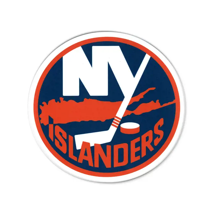 Autocollant découpé en forme d'ISLANDERS 8x8 - Couleur