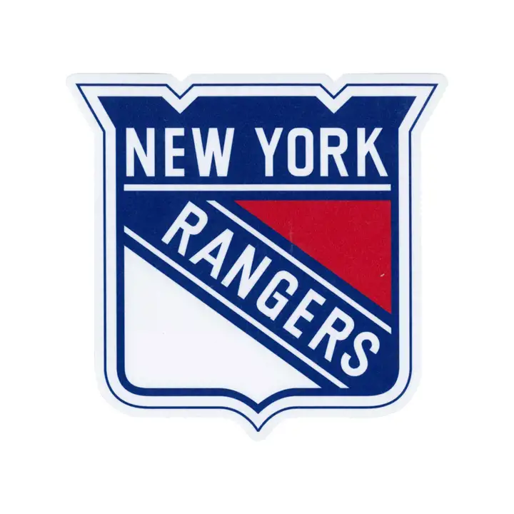 Décalque découpé des Rangers de New York 8x8 - Couleur
