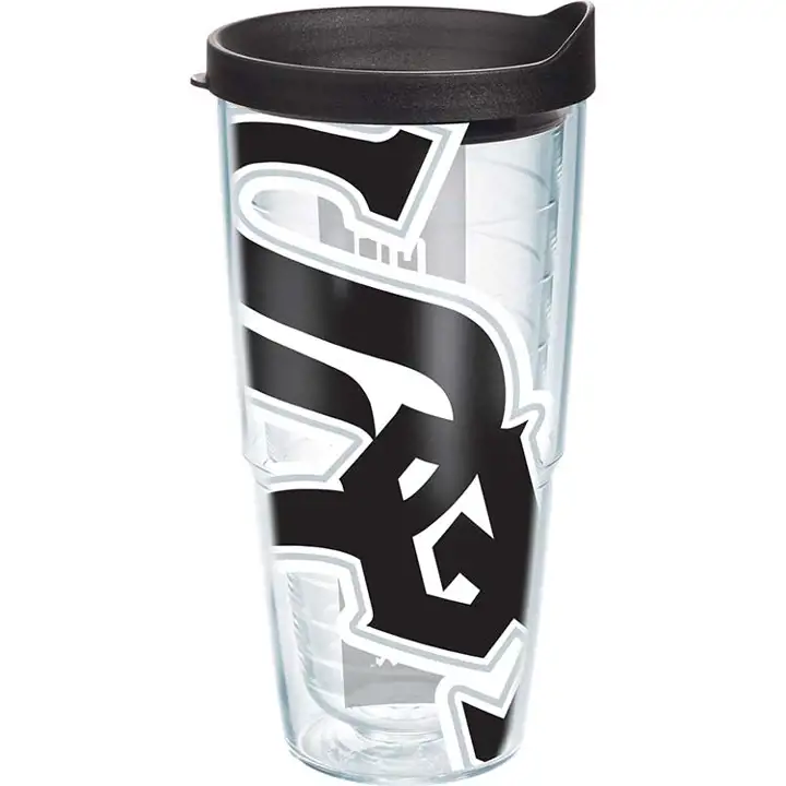 Gobelet géant White Sox 700 ml noir/transparent