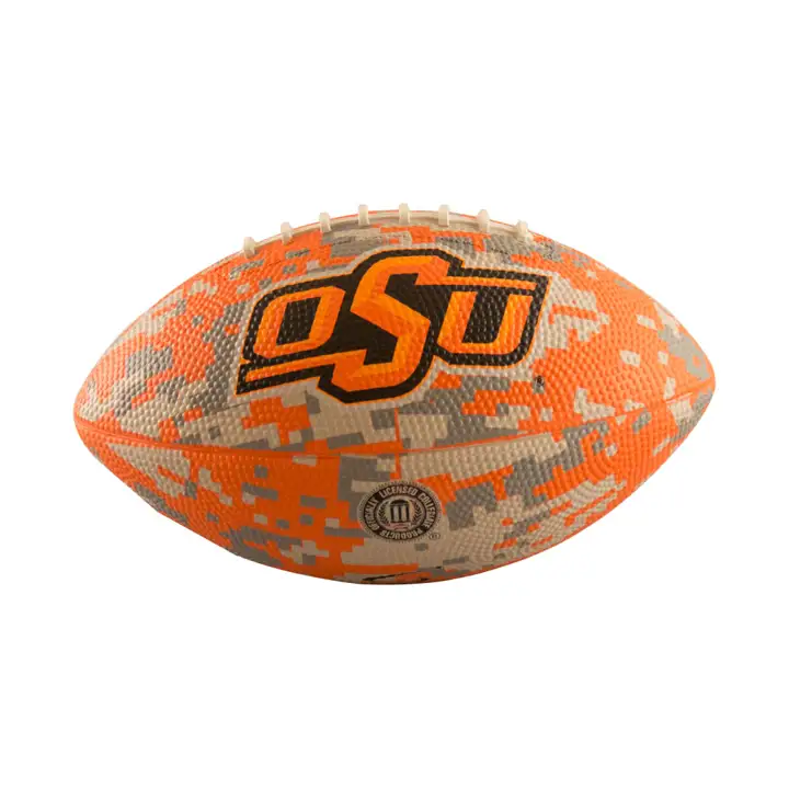 Mini ballon de football en caoutchouc Ok State - Gen II  lorg/blk