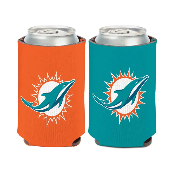 DOLPHINS Can Coozie logo 2013 aq/org
