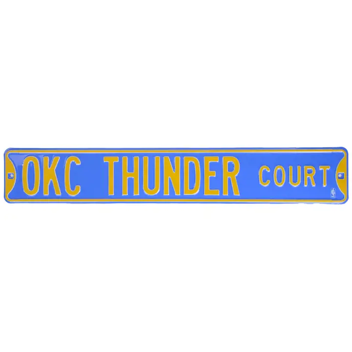 Enseigne de rue Thunder TEAM lbl/yel