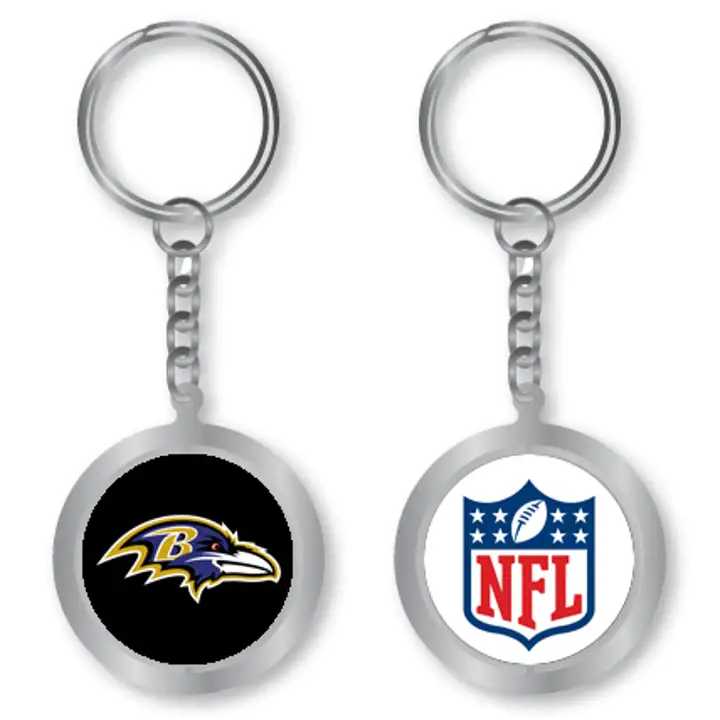 Porte-clés rotatif Ravens