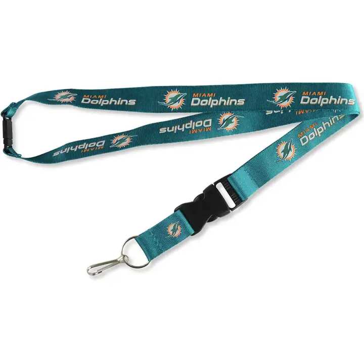 Lanière d'équipe DOLPHINS Aminco logo sarcelle 2013