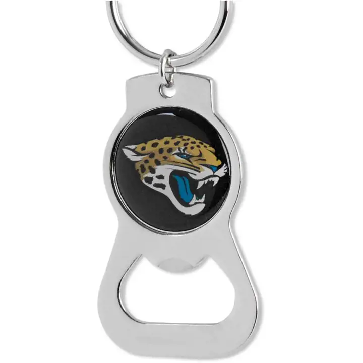 Ouvre-bouteille JAGUARS Porte-clés Aminco logo 2013 argent