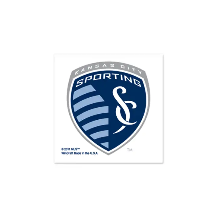 Lot de 4 tatouages SportingKC bleus