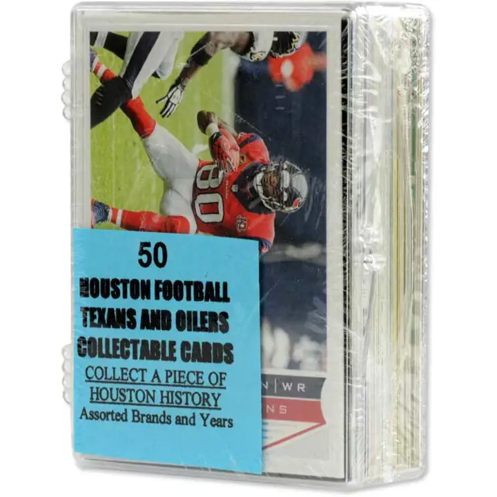 Lot de 50 cartes Texans – Assorties