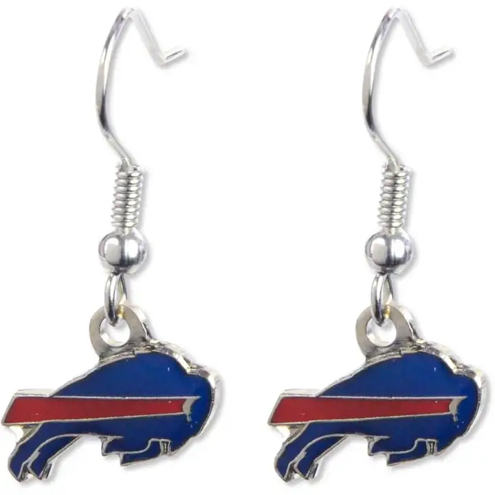 Boucles d'oreilles pendantes logo BILLS Aminco