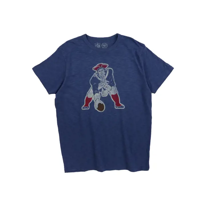 PATRIOTS NFL T-shirt rétro logo Legacy Scrum rbl