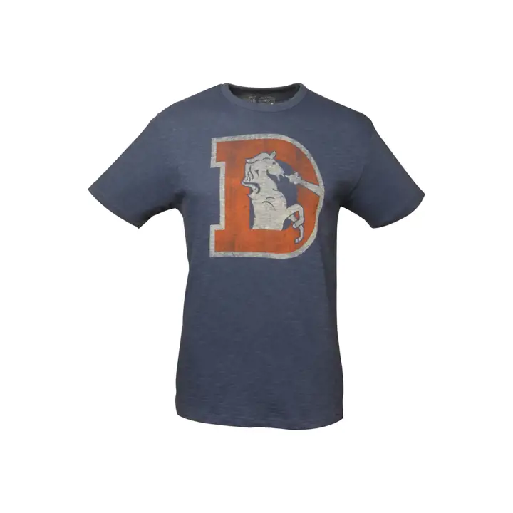 T-shirt Broncos NFL Retro Logo Legacy Scrum rbl