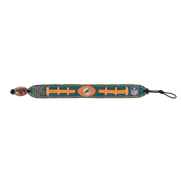 Bracelet de football DOLPHINS Couleurs de l'équipe Logo 2013 aq