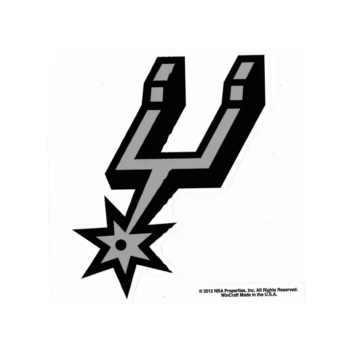 SPURS Autocollant Découpé 8x8 - Couleur