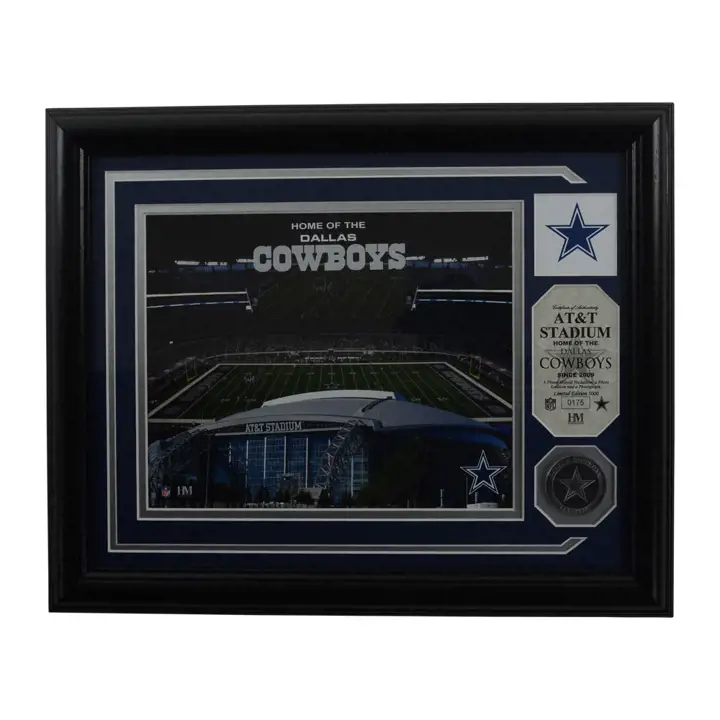 Pièce de monnaie COWBOYS avec photo - Bronze