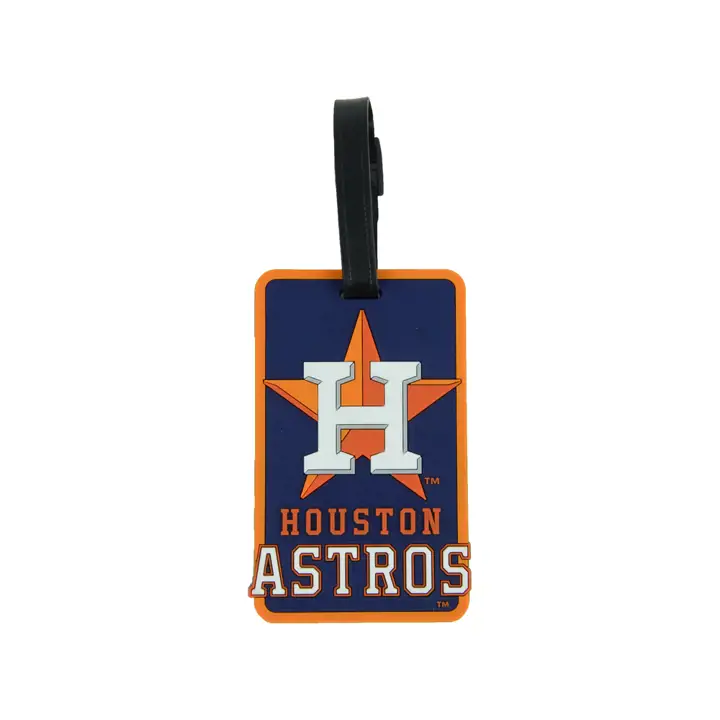 ASTROS Étiquette de bagage souple Nouveau logo marine/orange