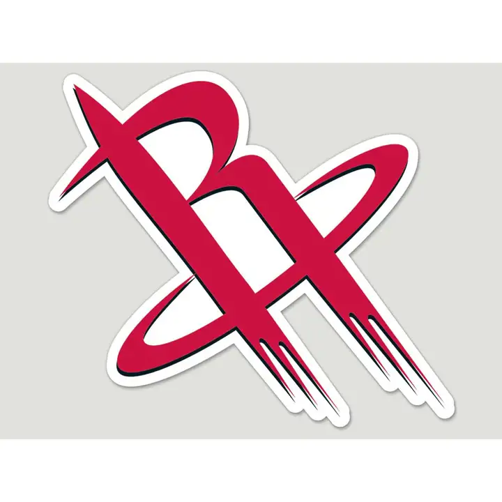 AUTOCOLLANT DÉCOUPÉ ROCKETS 8x8 - Couleur rouge