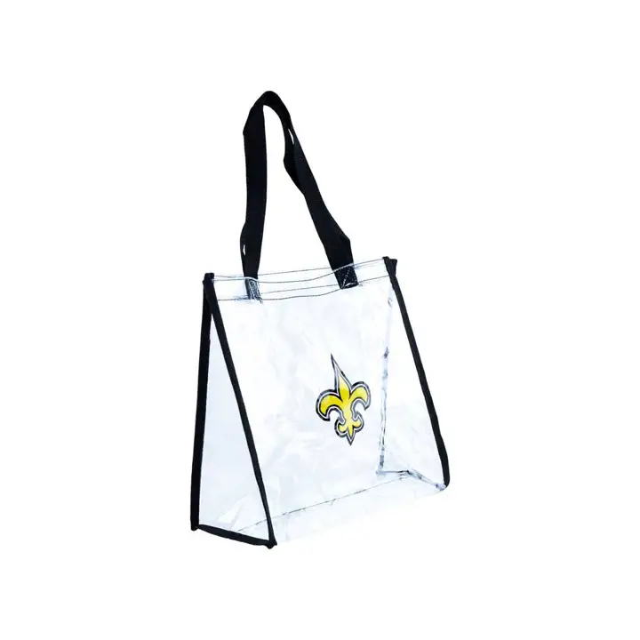 SAINTS Clear Reusable Bag clear/blk
