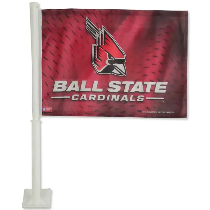 Drapeau de voiture Ball State Rico